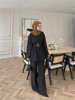 Benri Kemerli Cupra Takım Siyah (2320)