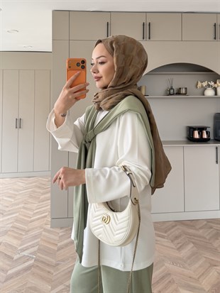 Blush Atkılı Pantolon Takım Haki 