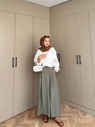 Boris Tensel Pantolon Haki