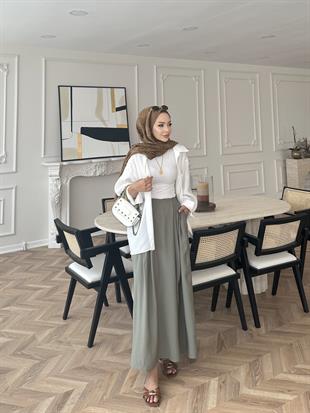 Boris Tensel Pantolon Haki