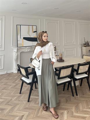 Boris Tensel Pantolon Haki