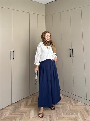 Boris Tensel Pantolon Lacivert