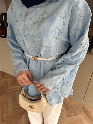 Brode Bluz Bebe Mavisi (4497)