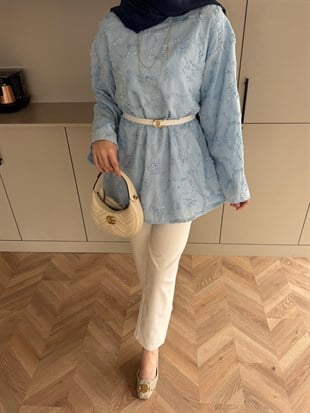 Brode Bluz Bebe Mavisi (4497)
