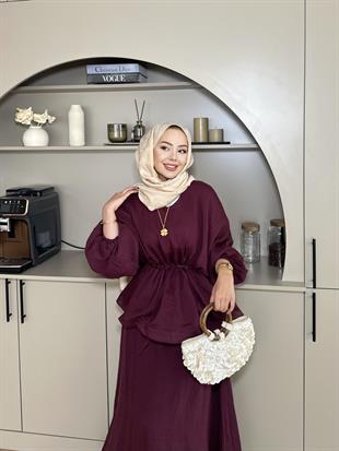 Calimera Etekli Takım Mürdüm