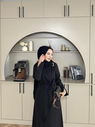 Candy Broşlu Elbise Siyah