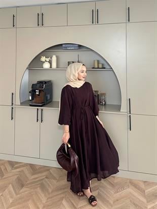 Cherry Elbise Kahverengi