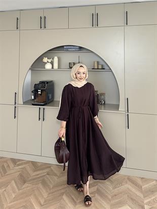 Cherry Elbise Kahverengi