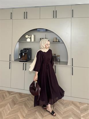 Cherry Elbise Kahverengi