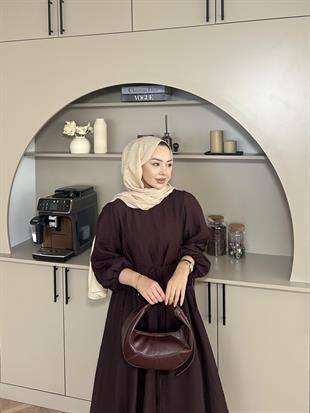 Cherry Elbise Kahverengi