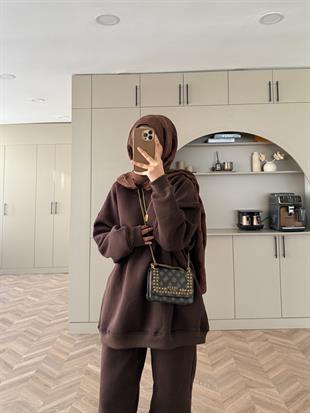 Cole Üç İplik Takım Acı Kahve