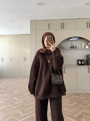 Cole Üç İplik Takım Acı Kahve