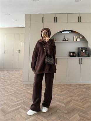 Cole Üç İplik Takım Acı Kahve