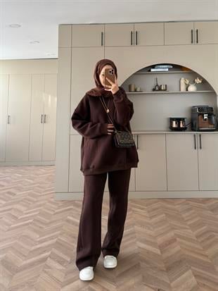 Cole Üç İplik Takım Acı Kahve