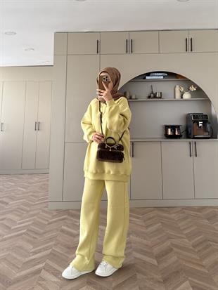 Cole Üç İplik Takım Sarı