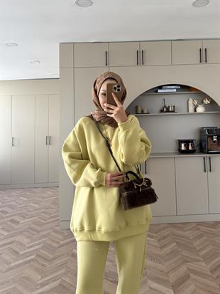 Cole Üç İplik Takım Sarı