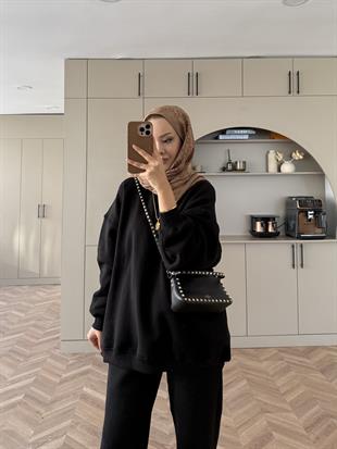 Cole Üç İplik Takım Siyah