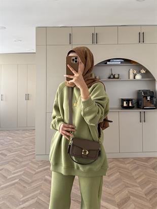 Cole Üç İplik Takım Yeşil 