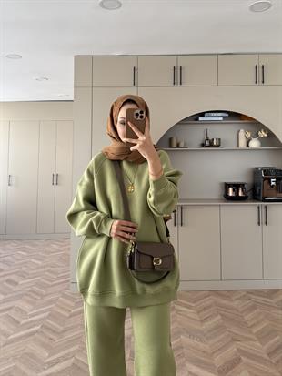 Cole Üç İplik Takım Yeşil 