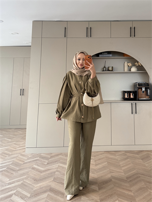 Daily Düğmeli Cupra Takım Haki (2238)