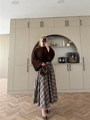 Dali Ekose Etek Bej-Siyah 23