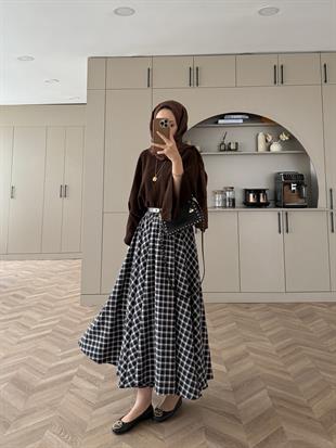 Dali Ekose Etek Koyu Lacivert 10