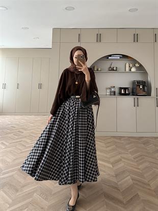 Dali Ekose Etek Koyu Lacivert 10