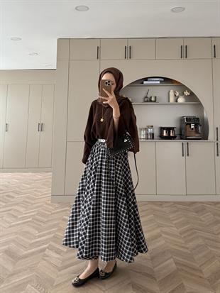 Dali Ekose Etek Koyu Lacivert 10