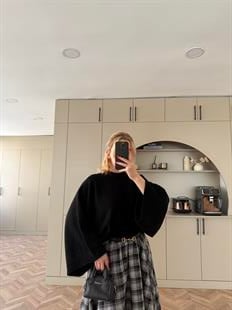 Dali Ekose Etek Siyah-Ekru 21