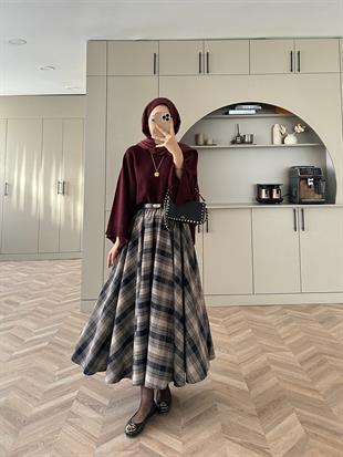 Dali Ekose Etek Vizon-Lacivert 12