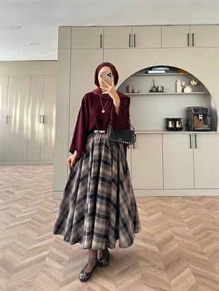 Dali Ekose Etek Vizon-Lacivert 12