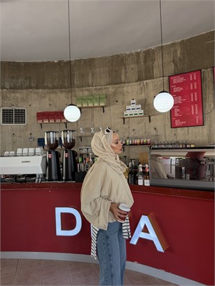 Danla Uzun Yaka Ceket Bej (4573)