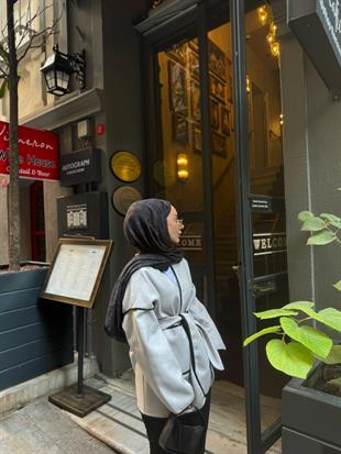 Darel Ribbed Jacket Gray