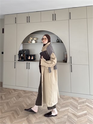 Delora Uzun Trenç Camel (4570)