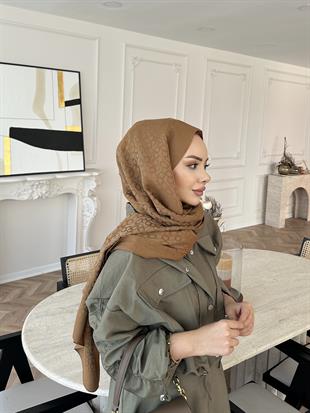 Deve Tüyü Zincir Desen Naia Şal