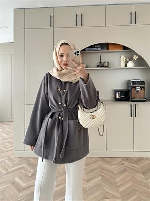 Diana Angora Kaban Gri