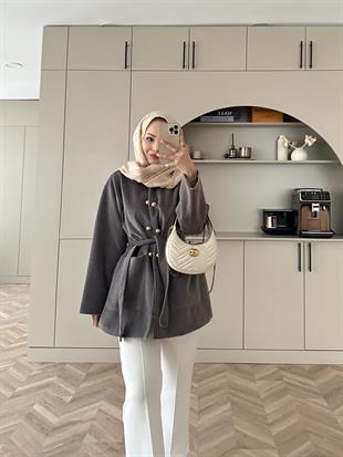 Diana Angora Kaban Gri