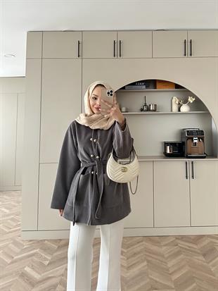 Diana Angora Kaban Gri