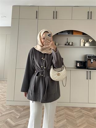 Diana Angora Kaban Gri