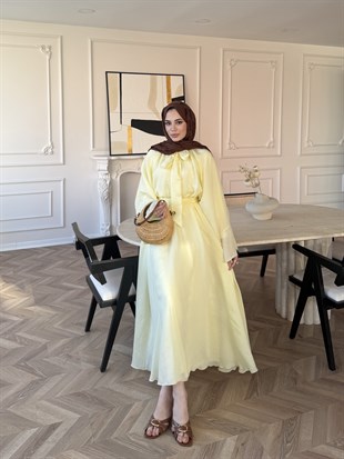 Dream Bağlamalı Elbise ButterYellow (1907)