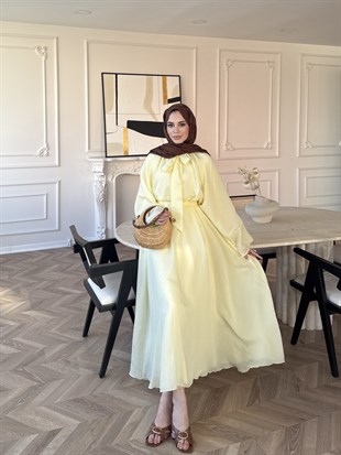 Dream Bağlamalı Elbise ButterYellow (1907)
