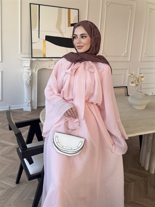 Dream Bağlamalı Elbise Pembe (1907)