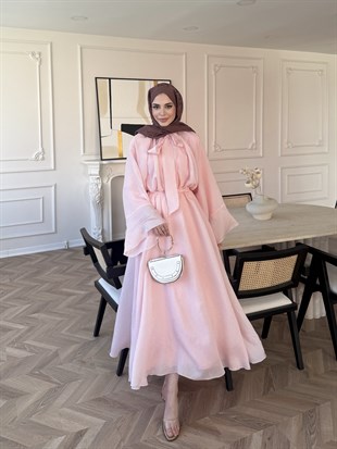 Dream Bağlamalı Elbise Pembe (1907)