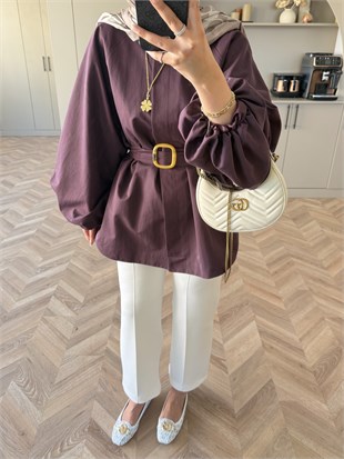 Duru Bomber Trenç Bordo (4566)