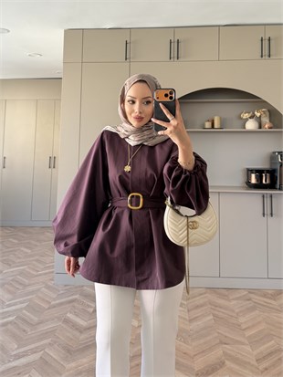 Duru Bomber Trenç Bordo (4566)