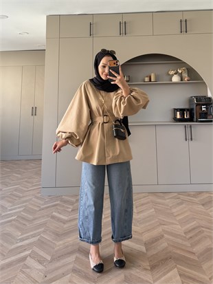 Duru Bomber Trenç Camel (4566)