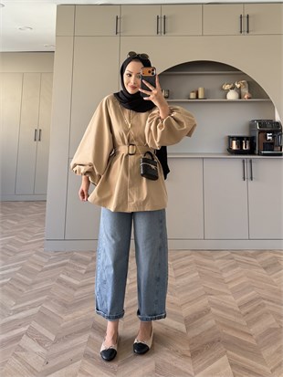 Duru Bomber Trenç Camel (4566)