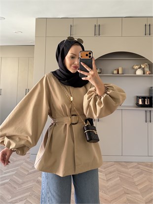 Duru Bomber Trenç Camel (4566)