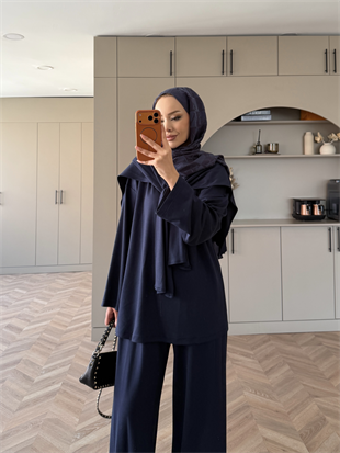 Eclair Atkılı Oysh Takım Lacivert (8013)