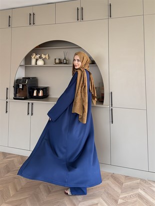 Ekin Kimono Pantolonlu Takım Lacivert (4510)